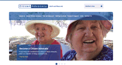 Desktop Screenshot of citizenadvocacysa.com.au